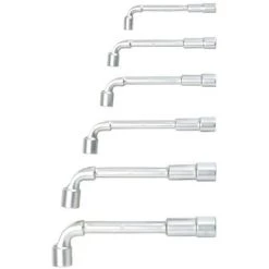 HELIOTRADE Jeu De 6 Clés à Pipe Débouchées 6 Pans De 8 à 19 Mm 8 HELIOTRADE Jeu De 6 Clés à Pipe Débouchées 6 Pans De 8 à 19 Mm -Clés et douilles Soldes 10642759 3