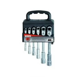 HELIOTRADE Jeu De 6 Clés à Pipe Débouchées 6 Pans De 8 à 19 Mm 9 HELIOTRADE Jeu De 6 Clés à Pipe Débouchées 6 Pans De 8 à 19 Mm -Clés et douilles Soldes 10642759 4