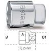 BETA Douille 6 Pans 1/4" - 900 - X 1 - 25 Mm - 1/4'' - 5 Mm - 6 Pans 2 BETA Douille 6 Pans 1/4" - 900 - X 1 - 25 Mm - 1/4'' - 5 Mm - 6 Pans -Clés et douilles Soldes 11019823 1