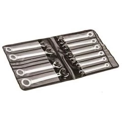 RS PRO Jeu De Clés 10 Pièces En Acier Au Carbone ( Prix Pour 1 Jeu )