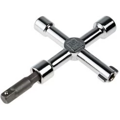 RS PRO Clés En Croix De Commande 5 Profils , Zinc Moulé Sous Pression ( Prix Pour 1 ) -Clés et douilles Soldes 11540913 5