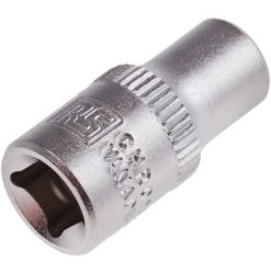 RS PRO Douille 6mm Hexagonal, Entraînement 1/4'', Carré ( Prix Pour 1 )