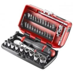 Coffret Douilles 1/4 12 Pans Nano FACOM - RL.NANO-U2