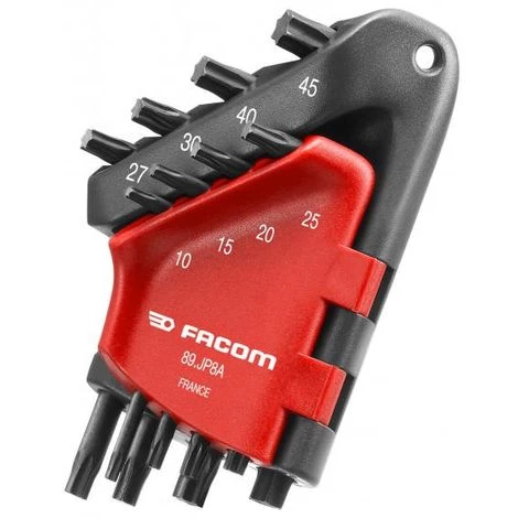 Jeu De 8 Clés Mâles Torx FACOM En étui - 89.JP8A 3 Jeu De 8 Clés Mâles Torx FACOM En étui - 89.JP8A