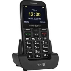 Téléphone Portable Pour Séniors Primo By DORO 366 Avec Station De Charge, Touche SOS Noir 9 Téléphone Portable Pour Séniors Primo By DORO 366 Avec Station De Charge, Touche SOS Noir -Clés et douilles Soldes 13543386 4