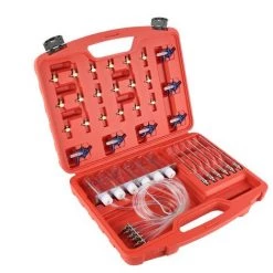 OOBEST Testeur D'Etancheite Kit Diagnostique Testeur Injecteur Carburant Diesel Common Rail 24 Adaptateurs -Clés et douilles Soldes 13898884 3