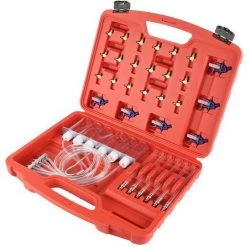 OOBEST Testeur D'Etancheite Kit Diagnostique Testeur Injecteur Carburant Diesel Common Rail 24 Adaptateurs -Clés et douilles Soldes 13898884 5