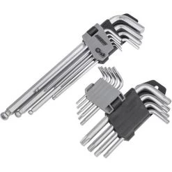 BRÜDER MANNESMANN Brüder Mannesmann Mannesmann Jeu De Clés Mâles Coudées 18 Pièces -Clés et douilles Soldes 14482126 3