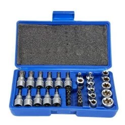 OOBEST 34 Pcs Clés à Douille Torx Clés à Douille Torx