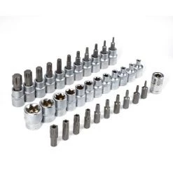 OOBEST 34 Pcs Clés à Douille Torx Clés à Douille Torx -Clés et douilles Soldes 15361651 5