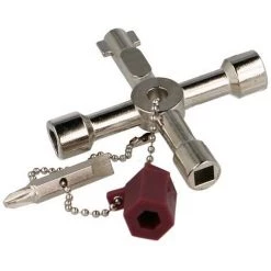 BIS-ELECTRIC Clé D'armoire Universelle