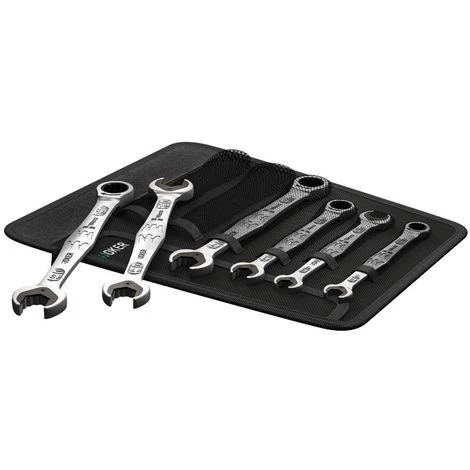 Wera Jeu De Clés Mixtes à Cliquet/ Clés Double Fourche Joker - (Jeu De 6pcs) 3 Wera Jeu De Clés Mixtes à Cliquet/ Clés Double Fourche Joker - (Jeu De 6pcs)