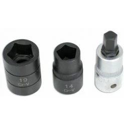 LASER TOOLS DOUILLES IMPACT A CHOCS SPECIALES PENTAGONE - 3 DOUILLES 5 PANS