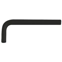 KING TONY Clé Mâle Coudée 6 Pans Courte Métrique Phosphaté - 4 Mm L. 73 Mm