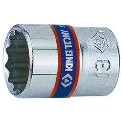 KING TONY Douille Standard Métrique 12 Pans - 6 Mm L. 24 Mm