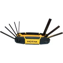 TECH-IT TEC HIT Jeu De 8 Clés Mâles - 1,5 à 8 Mm - Monture Bi-matière