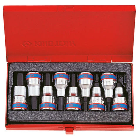 KING TONY Coffret De 9 Douilles Tournevis 6 Pans 1/2" - 3 à 14 Mm 3 KING TONY Coffret De 9 Douilles Tournevis 6 Pans 1/2" - 3 à 14 Mm
