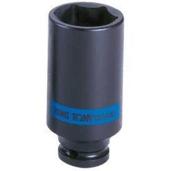 KING TONY Douille à Choc Longue 6 Pans Métrique 1/2" - 41 Mm