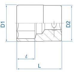 KING TONY Douille Standard En Pouces 12 Pans 3/8" - 1/2" -Clés et douilles Soldes 17468258 2