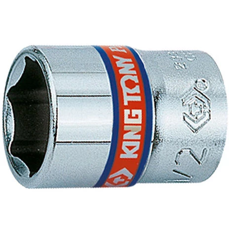 KING TONY Douille Standard En Pouces 6 Pans 1/4" - 9/32" L. 24 Mm 3 KING TONY Douille Standard En Pouces 6 Pans 1/4" - 9/32" L. 24 Mm