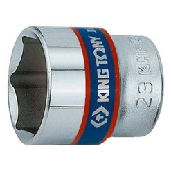 KING TONY Douille Standard Métrique 6 Pans 3/8" - 16 Mm