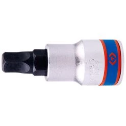 KING TONY Douille Tournevis Métrique 5 Pans 1/2" - 10 Mm L. 60 Mm - Pour Systèmes De Freinage Auto