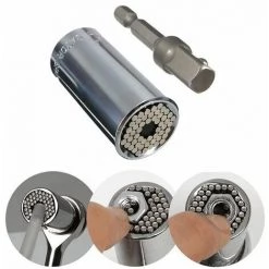 SHOPSTORY Douille Universelle Diamètre De 7 à 19 Mm -Clés et douilles Soldes 17598502 4