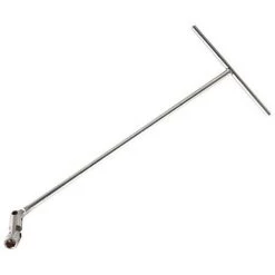 KING TONY Clé En T Avec Douille à Double Articulation Métrique - 12 Mm L. 400 Mm