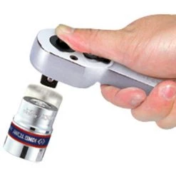 KING TONY Cliquet Réversible 1/2" - L. 250 Mm Avec Verrouillage De Sécurité -Clés et douilles Soldes 17873704 2