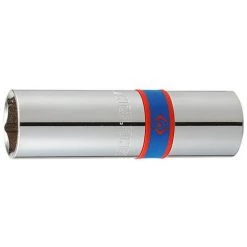 KING TONY Douilles Pour Bougies 1/2" 6 Pans - 16 Mm L. 70 Mm