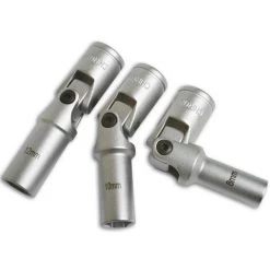 LASER TOOLS DOUILLES ARTICULEES POUR BOUGIES DE PRECHAUFFAGE COFFRET 3 DOUILLES -Clés et douilles Soldes 1826900 2