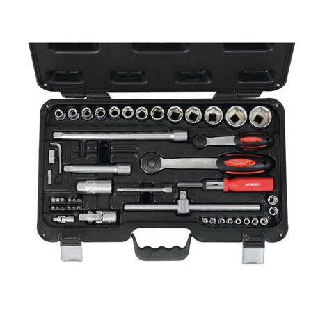 Coffret 24 Douilles, 52 Pièces Satinées - AUTOBEST 4 Coffret 24 Douilles, 52 Pièces Satinées - AUTOBEST – Image 2