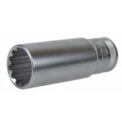 Douille Longue 17 Mm Multi Empreinte Chrome Vanadium - AUTOBEST