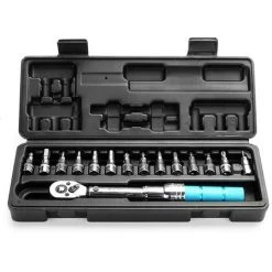 KINGSO Kit De Clé Dynamométrique D'Entrainement De Vélo Réparation De Vélo Prise Mécanique 1/4 "Dr 2-14Nm