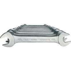 GEDORE WERKZEUGFABRIK Jeu De Clés à Fourches 6-120 12 Pièces Ouverture De Clé6-32 Mm Acier CV Chromé