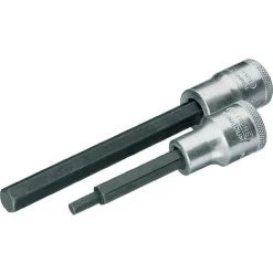 GEDORE WERKZEUGFABRIK Jeu De Clés à Douille IN 19 1/2 ? 6 Pans Femelle Ouverture De Clé 4 Mm Longueur 60 Mm