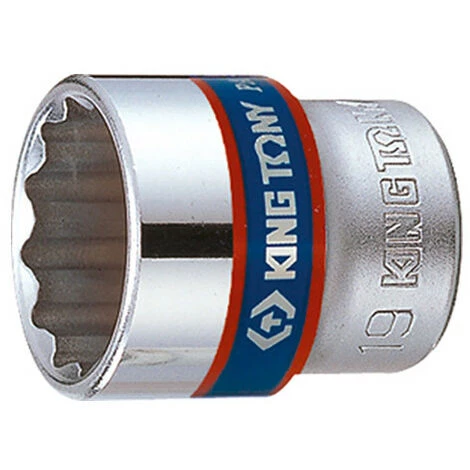KING TONY Douille Standard Métrique 12 Pans 3/8" - D. 11 Mm 3 KING TONY Douille Standard Métrique 12 Pans 3/8" - D. 11 Mm