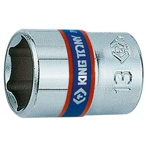 KING TONY Douille Standard Métrique 6 Pans 1/4" - D. 11 Mm 3 KING TONY Douille Standard Métrique 6 Pans 1/4" - D. 11 Mm