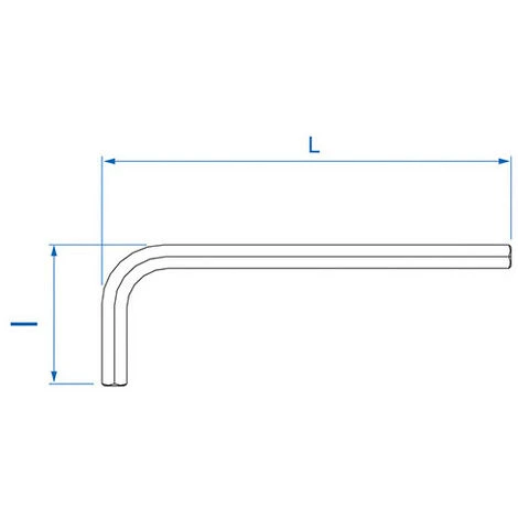 KING TONY Clé Mâle Coudée 6 Pans Courte Métrique - Taille Empreinte 3 Mm X L 63 Mm X L 20 Mm 4 KING TONY Clé Mâle Coudée 6 Pans Courte Métrique - Taille Empreinte 3 Mm X L 63 Mm X L 20 Mm – Image 2