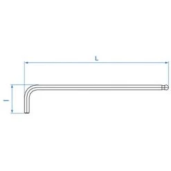 KING TONY Clé Mâle Coudée 6 Pans Extra Longue Métrique - Taille Empreinte 2 Mm X L 100 Mm X L 16 Mm 7 KING TONY Clé Mâle Coudée 6 Pans Extra Longue Métrique - Taille Empreinte 2 Mm X L 100 Mm X L 16 Mm -Clés et douilles Soldes 25895210 3