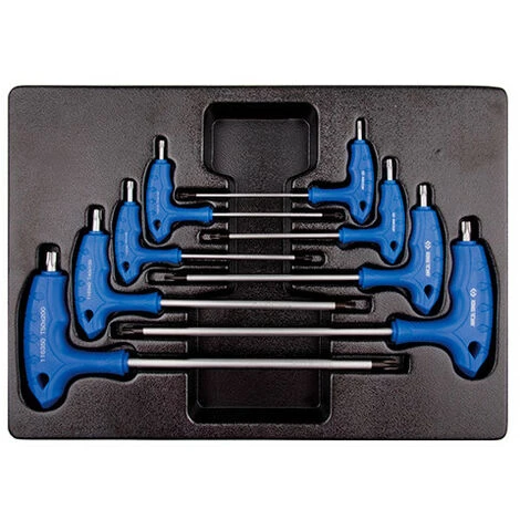 KING TONY Thermoformé De Clés Mâles Torx Et Resistorx - 8 Pièces - T10 à T50 3 KING TONY Thermoformé De Clés Mâles Torx Et Resistorx - 8 Pièces - T10 à T50