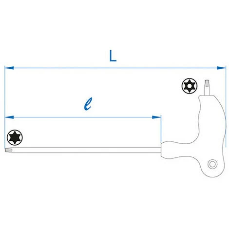 KING TONY Thermoformé De Clés Mâles Torx Et Resistorx - 8 Pièces - T10 à T50 7 KING TONY Thermoformé De Clés Mâles Torx Et Resistorx - 8 Pièces - T10 à T50 – Image 5