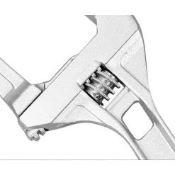 LITZEE Clé à Molette Grande Ouverture Clés à Clés De Salle De Bains Large Mâchoire 16-68 Mm Clés à Clés En Alliage D'aluminium Shank Plombier Outil à Main -Clés et douilles Soldes 26310816 5