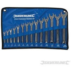 SILVERLINE Clés Mixtes, 14 Pcs, 8 - 24 Mm, 8 - 24 Mm