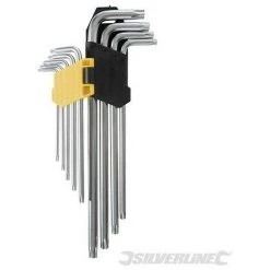 SILVERLINE Clés Expert T10 - T50, 9 Pcs, T10 - T50 -Clés et douilles Soldes 28087402 3
