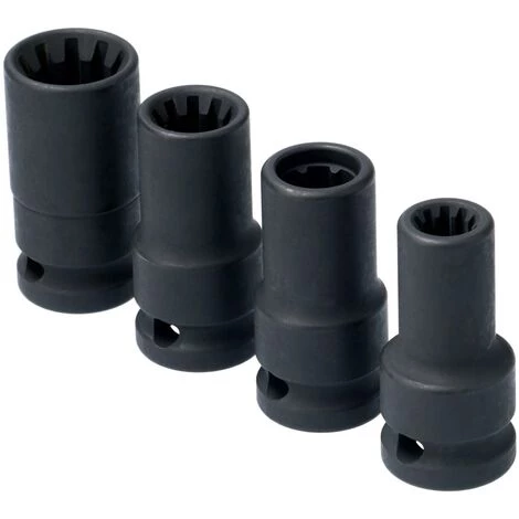 JEU DE 4 DOUILLES A CHOCS 1/2 POUR ETRIER DE FREIN VAG - LASER TOOLS 3 JEU DE 4 DOUILLES A CHOCS 1/2 POUR ETRIER DE FREIN VAG - LASER TOOLS