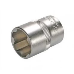 BGS TECHNIC CLÉ À DOUILLE - UINSERT ''SUPER LOCK'', 12,5 (1/2), 21 MM