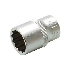 BGS TECHNIC BGS 10782 DOUILLE, 6,3 (1/4), 12 PANS, 12 MM