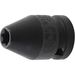 BGS TECHNIC DOUILLE À CHOC, PROFIL E | 12,5MM (1/2'') | E10 BGS 9779-10