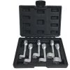 HAPPYSHOPPING 6pc Cle A Douille De Tuyau D'injection De Carburant Cle A Fourche De Type L 1/2 "Dr. 12,14,16,17,18,19mm